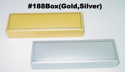 Pen Gift Box#188BOX(Gold,Silver)