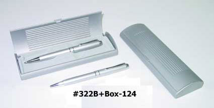 ปากกาโลหะ #322B+Box-124
