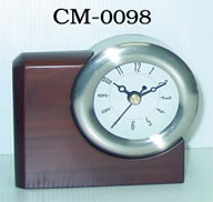 CM-0098 นาฬิกาปลุกไม้