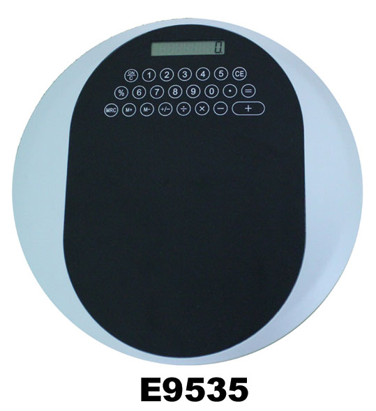 E9535 เครื่องคิดเลขแผ่นรองเม้าส์ Mouse Pad Caculato