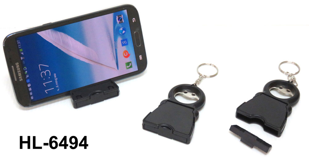 HL6494 พวงกุญแจที่เปิดขวด เช็ดจอและวางโทรศัพท์มือถือ