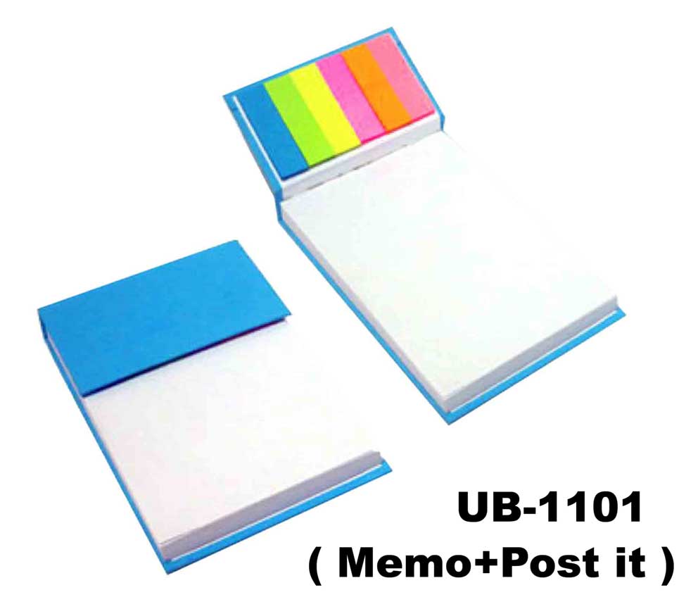 Memo with post it UB-1101 กระดาษโน๊ต Memo Post it 