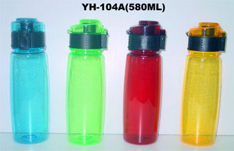 YH-104A(580ML)กระบอกน้ำพลาสติก 450ML