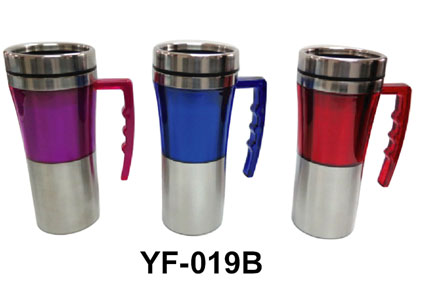 YF-019B(400ML) แก้วสแตนเลส 400ML