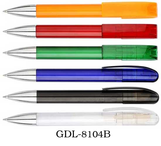 GDL-8104B ปากกาพลาสติก(Plastic  Ball Pen) 