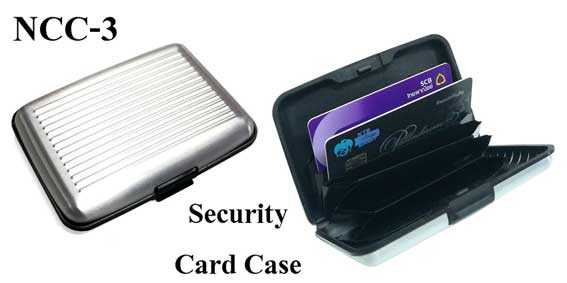 ตลับนามบัตร Security Card Case NCC-3 