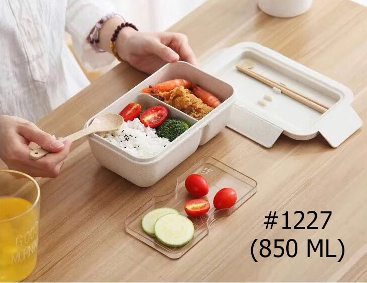 กล่องอาหารรักษ์โลก(850ML)ECO Lunch Box 1227(850ML)